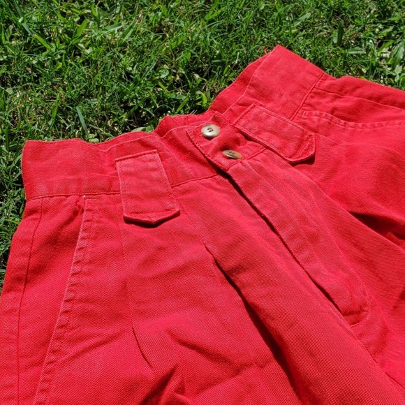 Palmetto's Cherry Red Shorts - 100% cotton - Picture 4 of 4